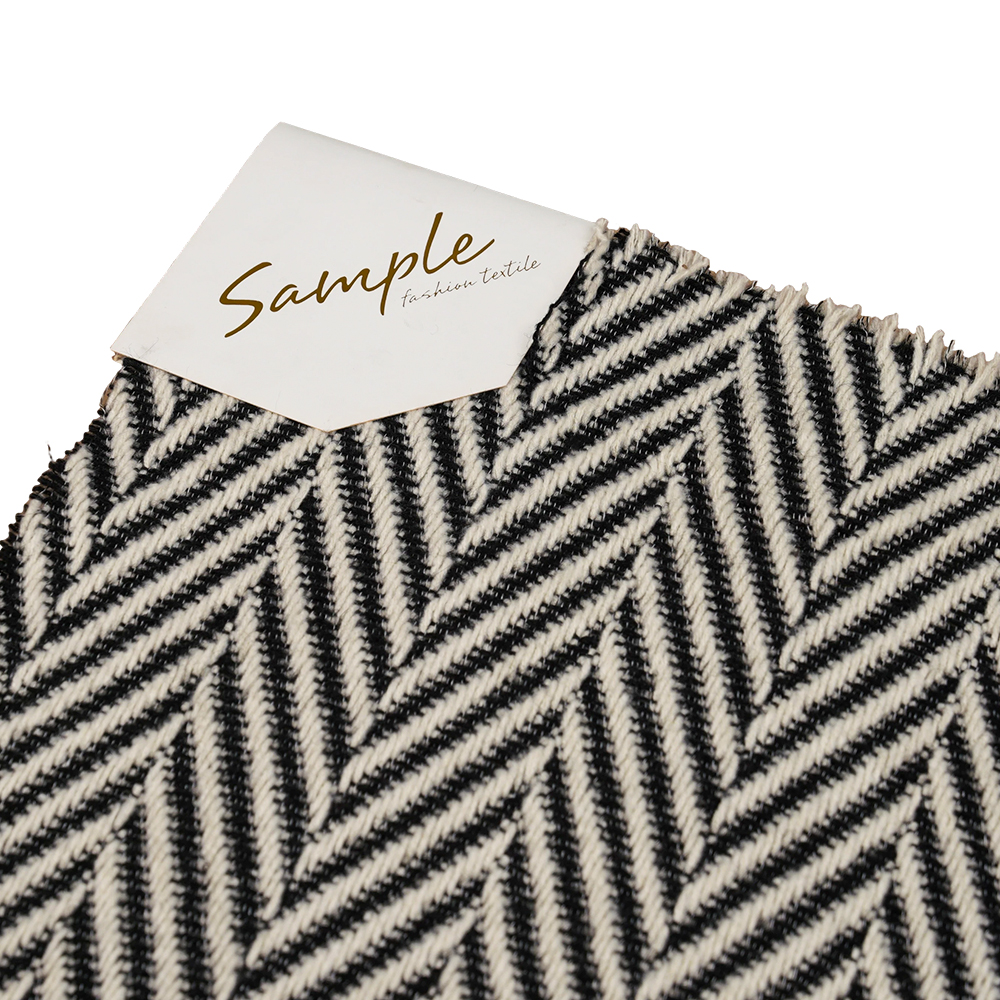 100% anders, 720G/M, Klassiek Zwart en Wit, Tweedgaren, ML-70230021-22090