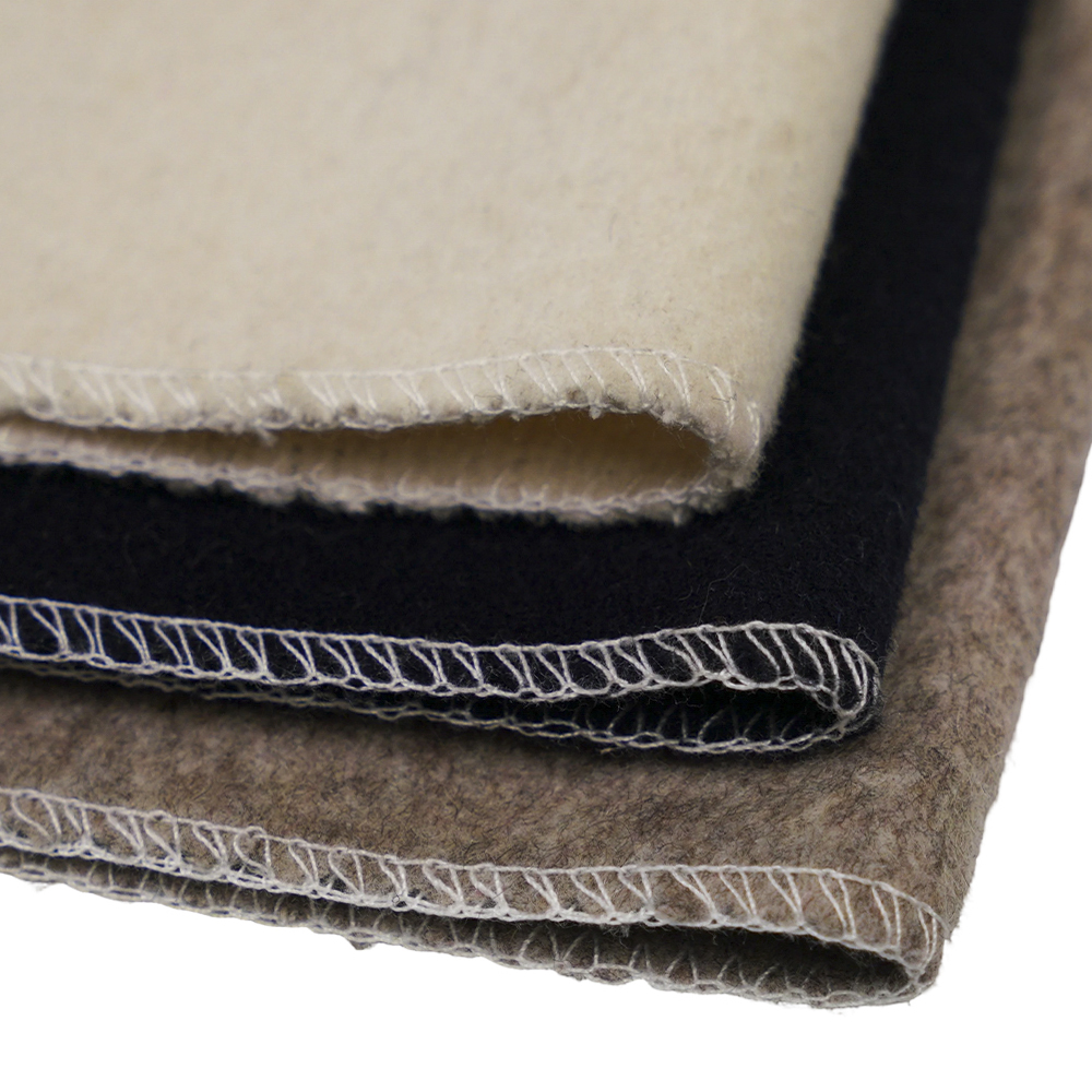 50% Wol, 40% Polyester, 10% Andere Vezels, 680G/M, Beige, Kristalwol Enkelzijdige Overcoating, ML-242-2050680