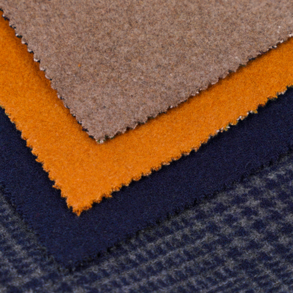 55% wol, 45% overige, r 645G/M, marineblauw, dubbelzijdig fluwelen stof, ML-3010305-1